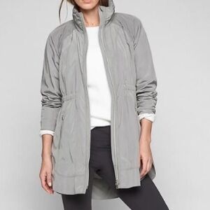 Athleta Drip Drop Jacket in Light Asphalt Gray